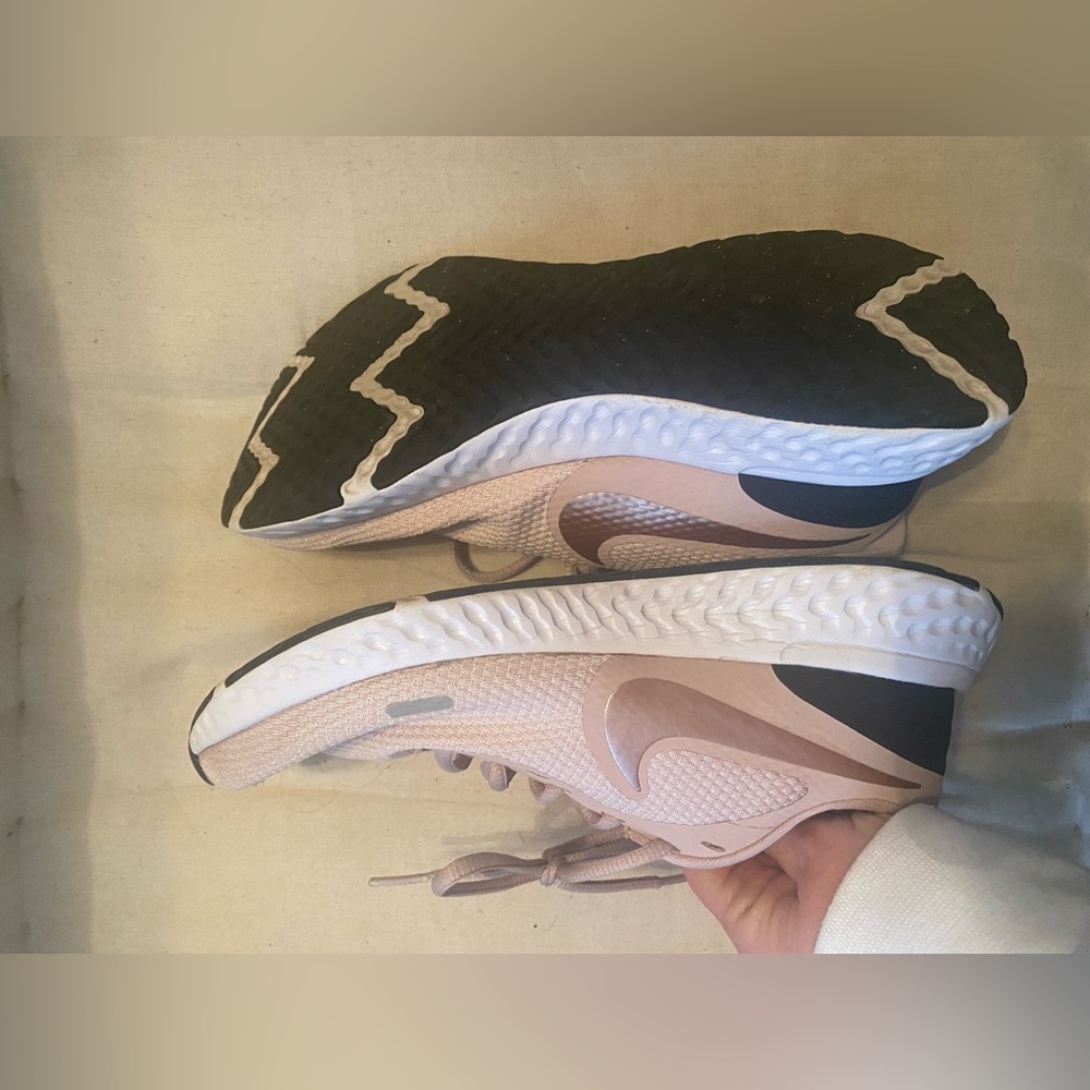 Nine walking sneakers